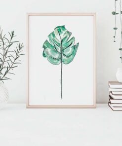 Monstera Print