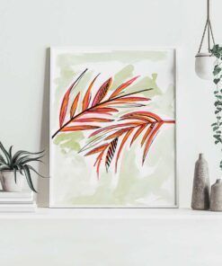 Tropical plants Print