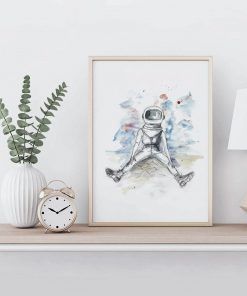 Astronauta lámina