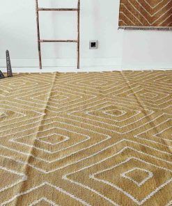 Alfombra kilim moderna.Pieza única